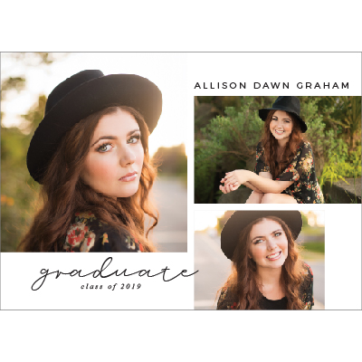 Graduation Flat Card Design 001