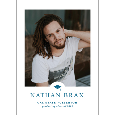 Graduation Flat Card Design 002