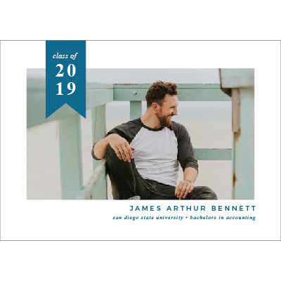 Graduation Flat Card Design 004